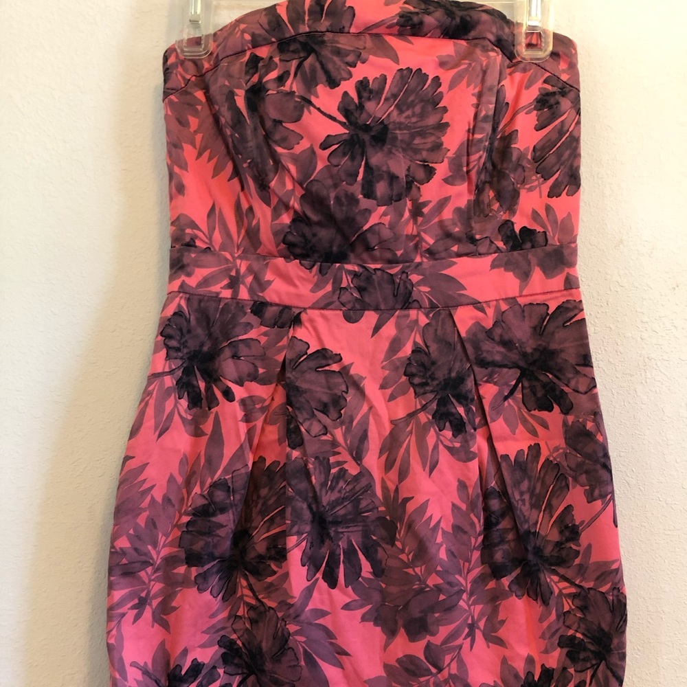 Strapless Flower Dress